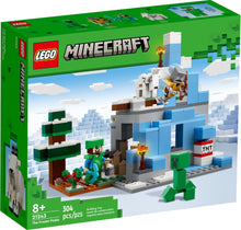 Load image into Gallery viewer, LEGO® Minecraft 21243 The Frozen Peaks (304 pieces)
