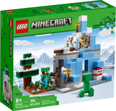 LEGO® Minecraft 21243 The Frozen Peaks (304 pieces)