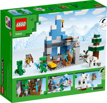 Load image into Gallery viewer, LEGO® Minecraft 21243 The Frozen Peaks (304 pieces)