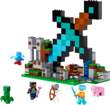 Load image into Gallery viewer, LEGO® Minecraft 21244 The Sword Outpost (427 pieces)