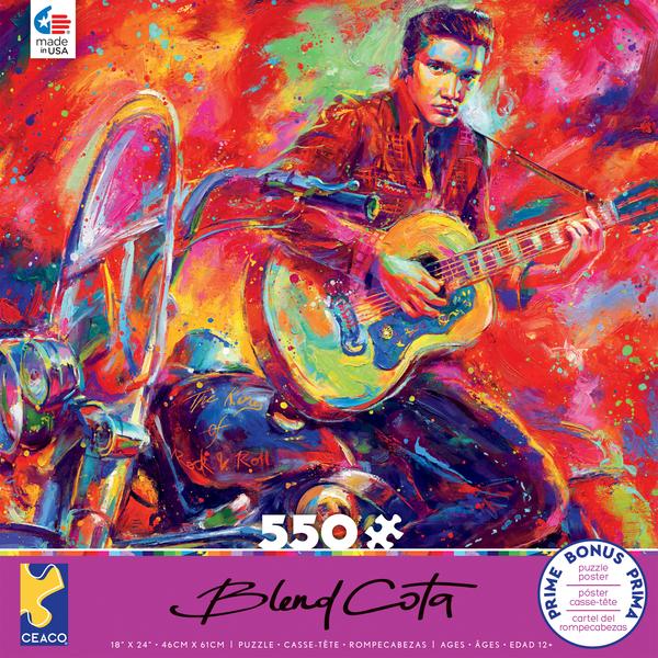Blend Cota - Rock and Roll (Elvis) Puzzle (550 pieces)