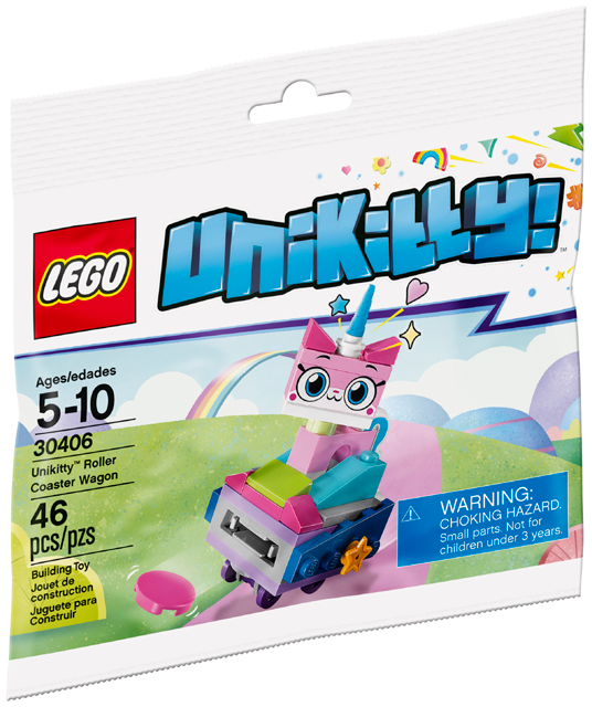 LEGO® Unikitty 30406 Roller Coaster Wagon (46 pieces) – AESOP'S FABLE