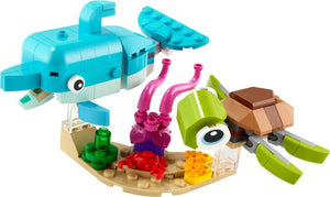 LEGO® Creator 31128 Dolphin and Turtle (137 pieces)