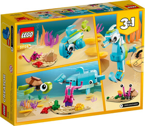 LEGO® Creator 31128 Dolphin and Turtle (137 pieces)