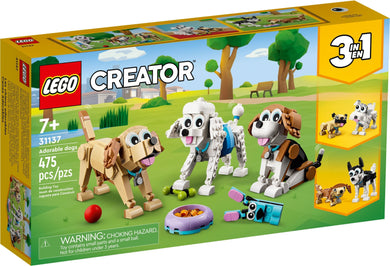 LEGO® Creator 31137 Adorable Dogs (475 pieces)