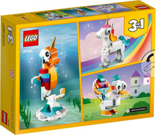 Load image into Gallery viewer, LEGO® Creator 31140 Magical Unicorn (145 pieces)