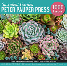 Load image into Gallery viewer, Succulent Garden Jigsaw Puzzle (1000 pieces)