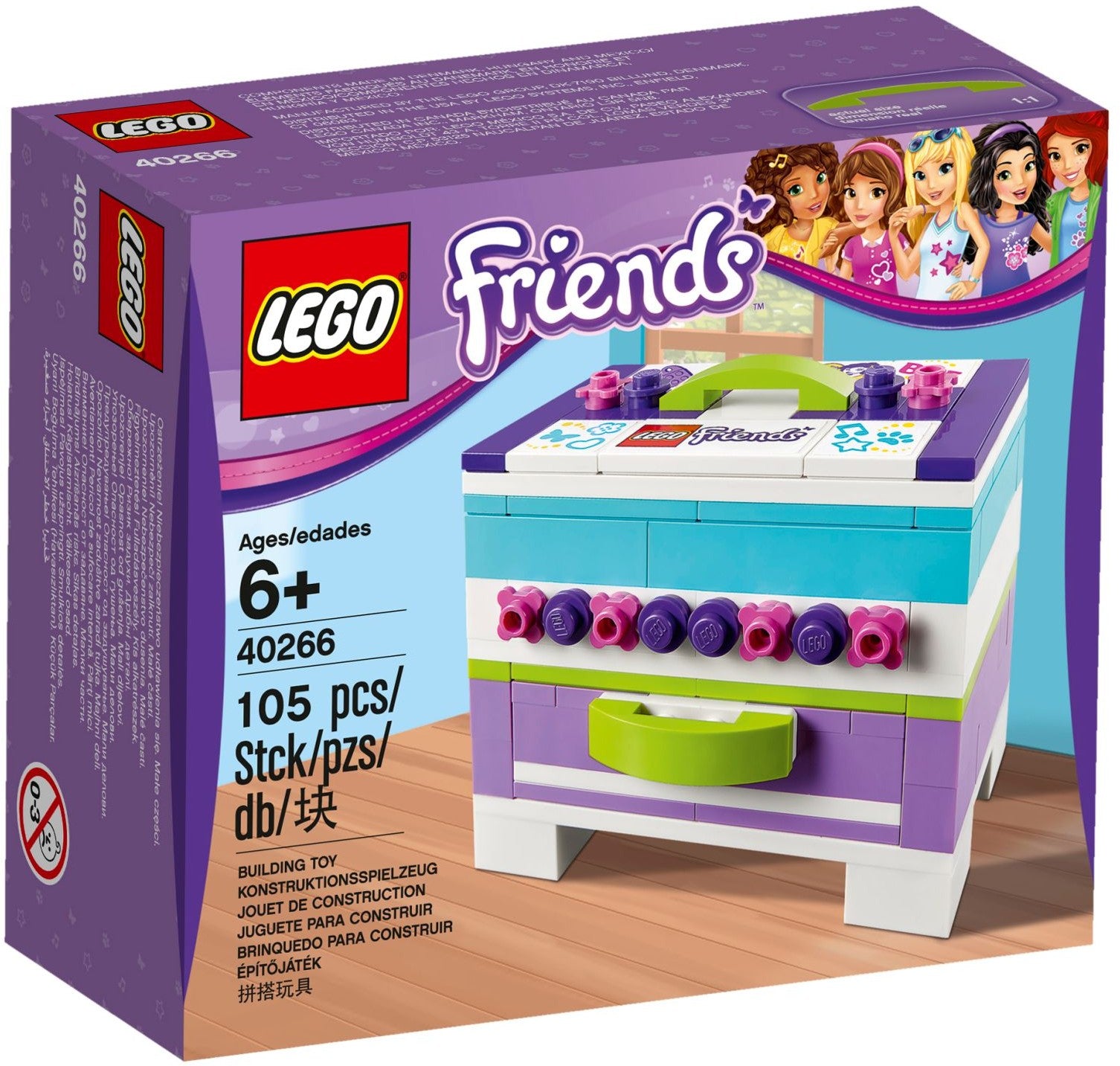 LEGO® Friends Keepsake Box (105 pieces) – AESOP'S FABLE