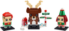 Load image into Gallery viewer, LEGO® Brickheadz™ 40353 Reindeer, Elf and Elfie (281 pieces)