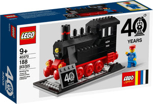 LEGO® 40370 Trains 40th Anniversary Set (188 pieces)