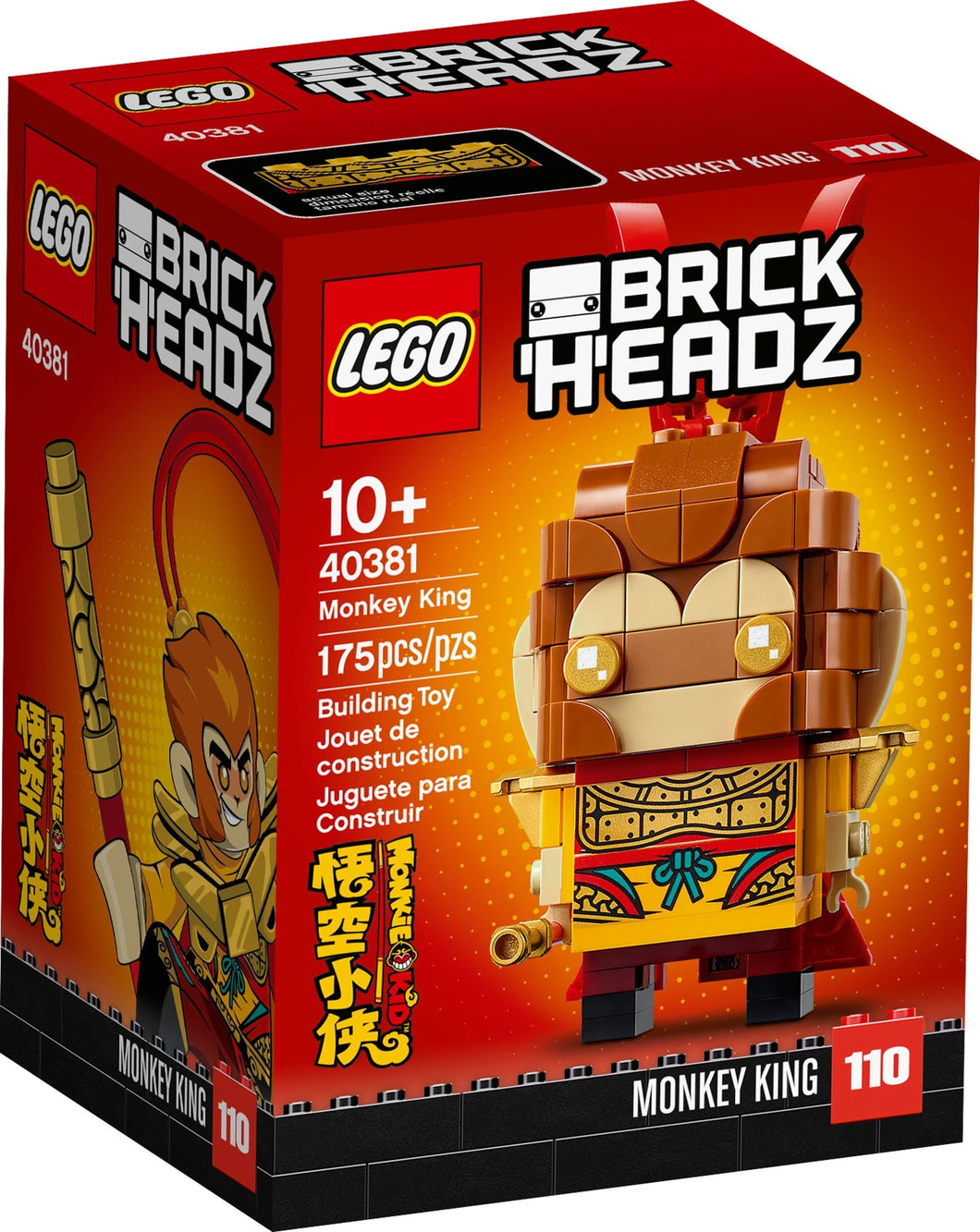 LEGO® BrickHeadz™ 40381 Monkey King (175 pieces)