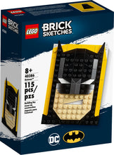 Load image into Gallery viewer, LEGO® Brick Sketches™ 40391 Batman™ (115 pieces)