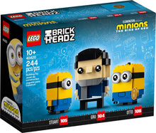 Load image into Gallery viewer, LEGO® BrickHeadz™ 40420 Gru, Stuart and Otto (244 pieces)