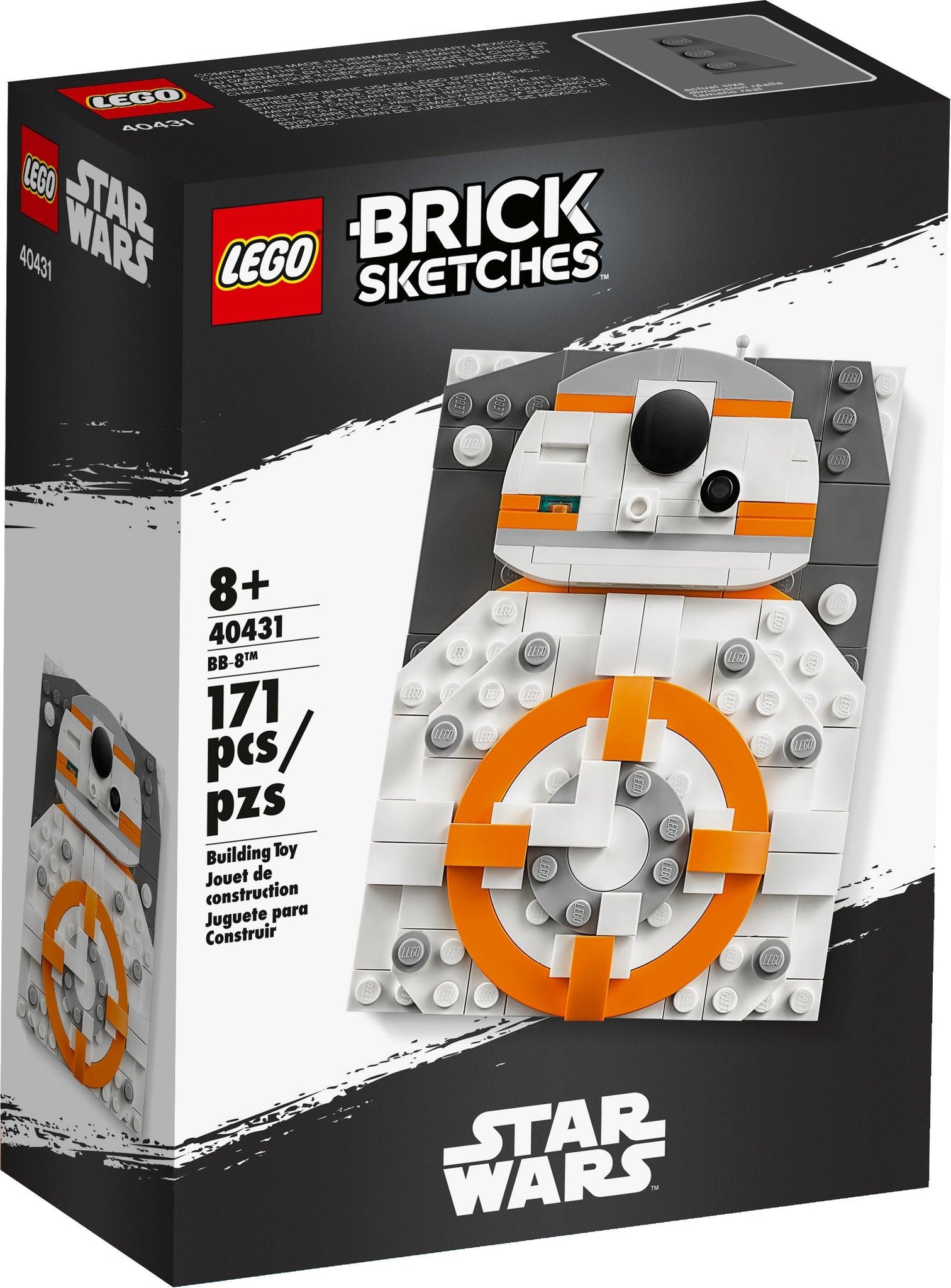 LEGO® Brick Sketches™ 40431 Star Wars™ (171 pieces) – AESOP'S FABLE