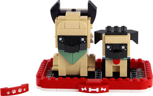 LEGO® BrickHeadz™ 40440 German Shepherd (247 pieces)