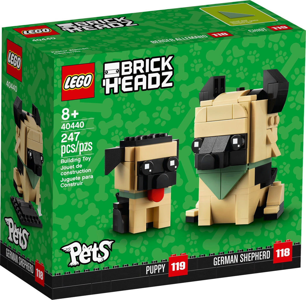 LEGO® BrickHeadz™ 40440 German Shepherd (247 pieces)