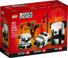 Load image into Gallery viewer, LEGO® BrickHeadz™ 40466 Chinese New Year Pandas (249 pieces)