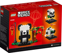 Load image into Gallery viewer, LEGO® BrickHeadz™ 40466 Chinese New Year Pandas (249 pieces)