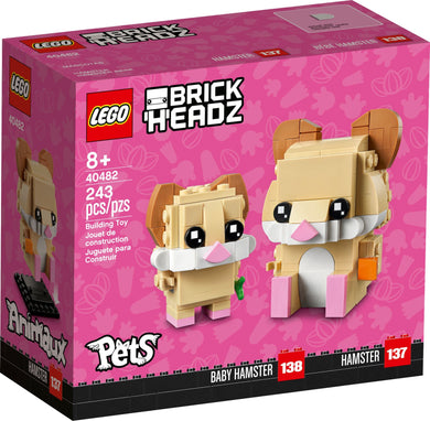 LEGO® BrickHeadz™ 40482 Hamster (243 pieces)