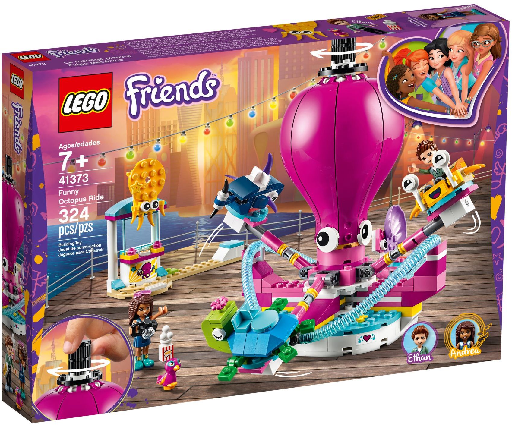 LEGO® Friends 41373 Funny Octopus Ride (324 pieces) – AESOP'S FABLE