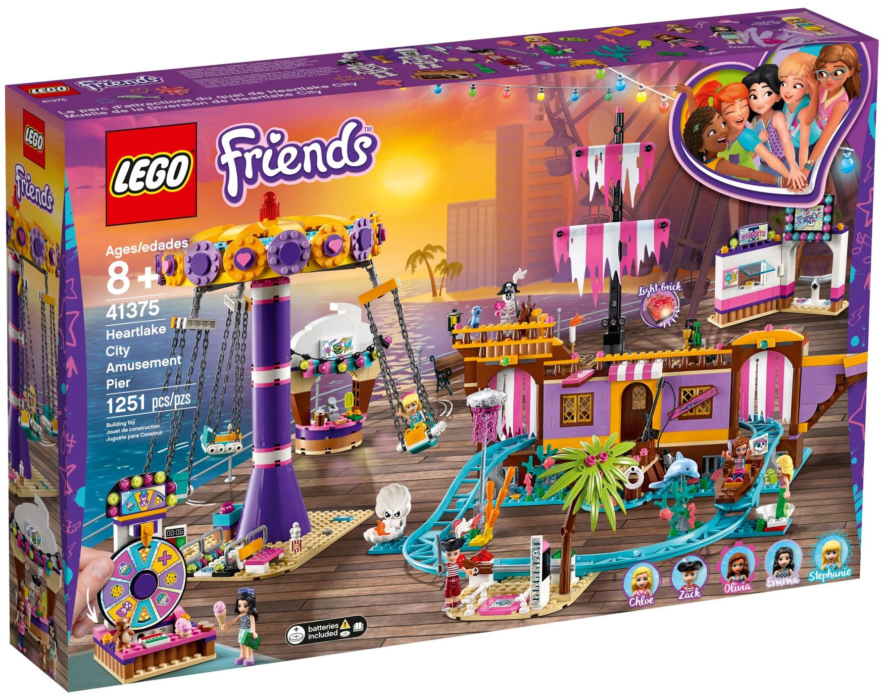 Markér blast søsyge LEGO® Friends 41375 Heartlake City Amusement Pier (1251 pieces) – AESOP'S  FABLE