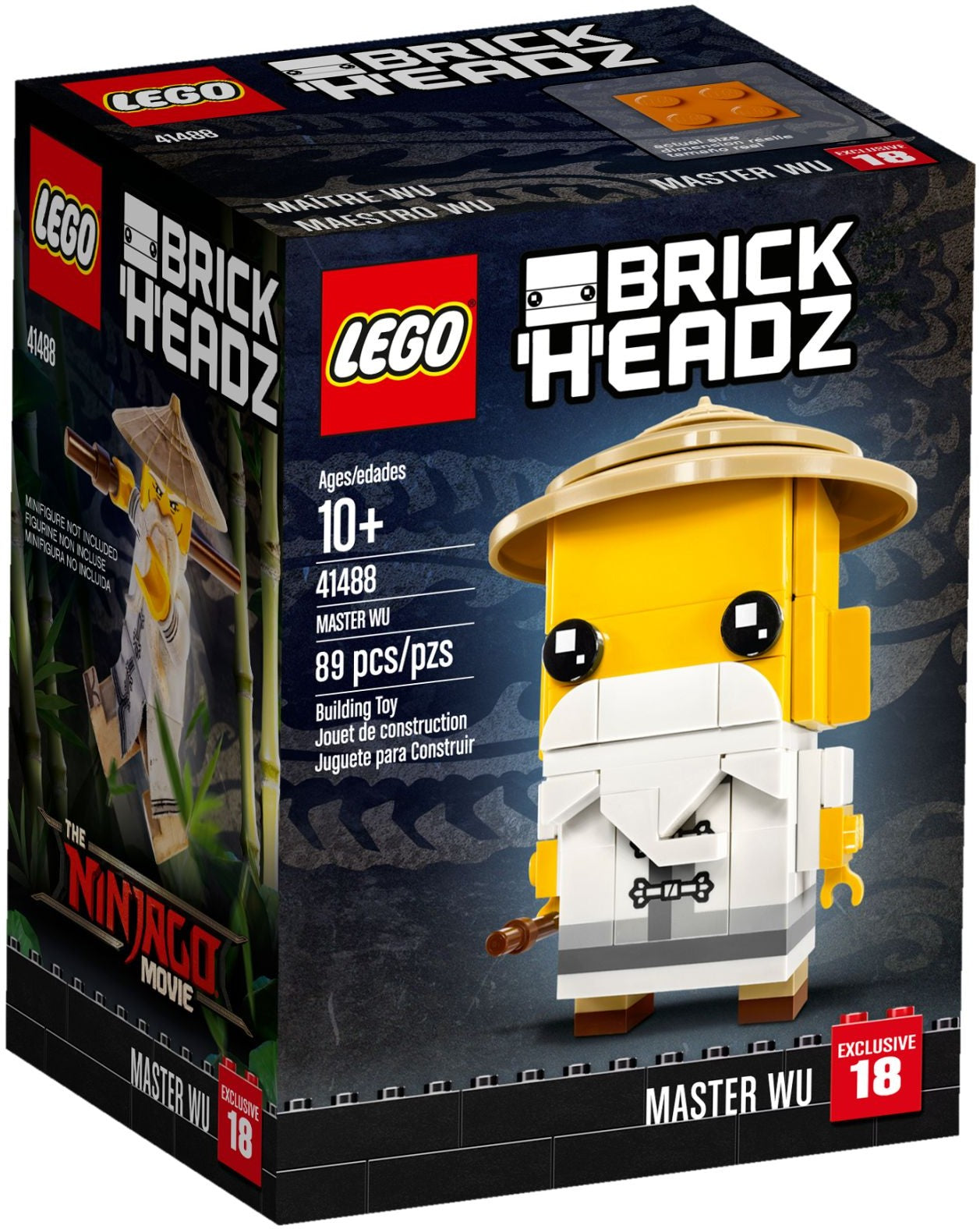 LEGO® BrickHeadz™ 41485 Star Wars™ Finn (91 pieces) – AESOP'S FABLE