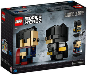 LEGO® BrickHeadz™ 41610 Tactical Batman™ & Superman™ (209 pieces)