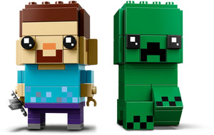 LEGO® BrickHeadz™ 41612 Minecraft: Steve & Creeper (160 pieces)