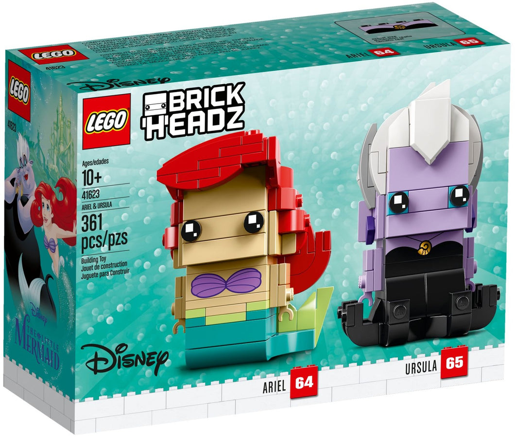 LEGO® BrickHeadz™ 41623 Disney™ Ariel & Ursula (361 pieces)