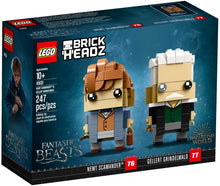 Load image into Gallery viewer, LEGO® BrickHeadz™ 41631 Newt Scamander™ &amp; Gellert Grindelwald (247 pieces)