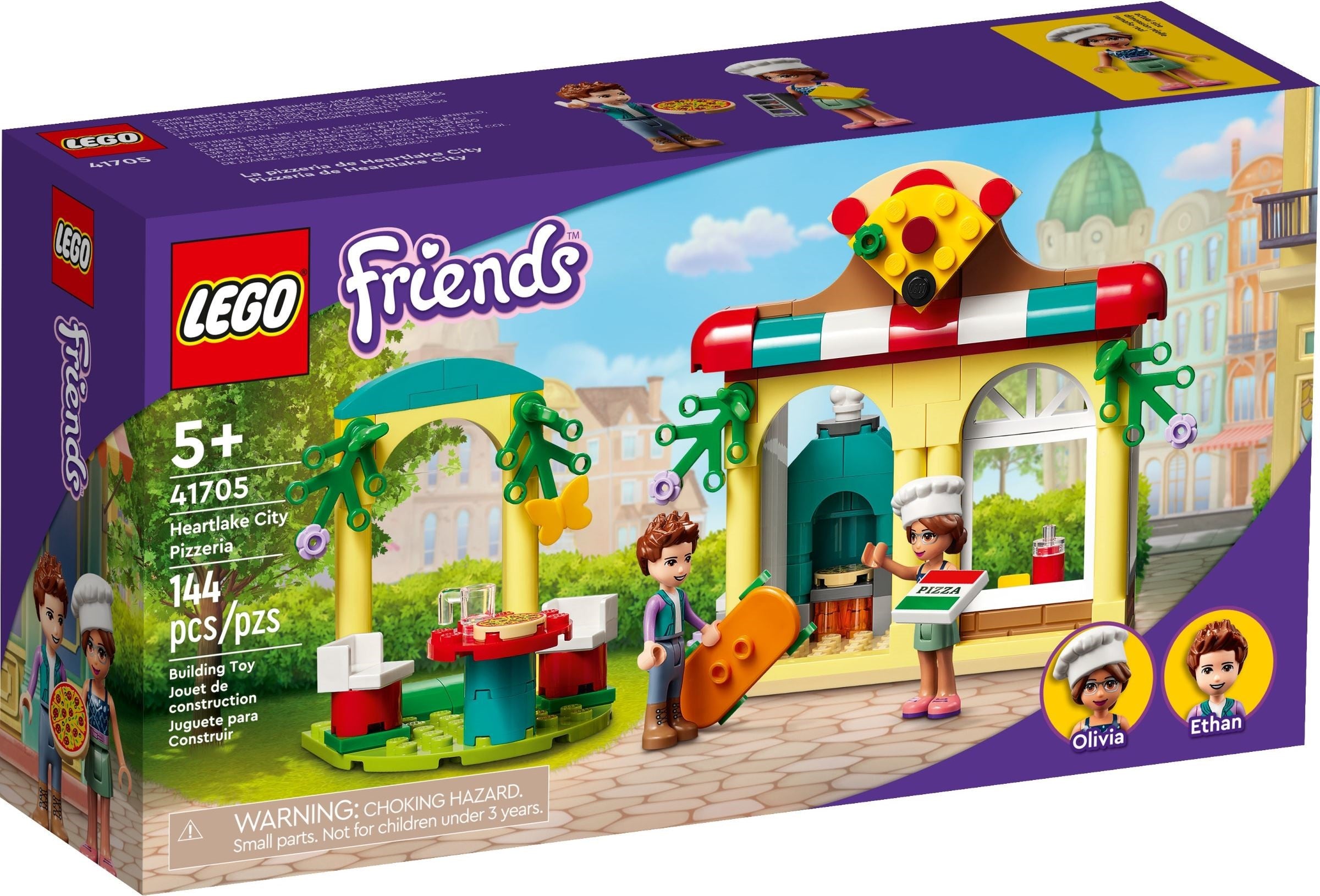 ぴーす LEGO® Friends 41705 Heartlake City Pizzeria (144 pieces) – AESOP'S