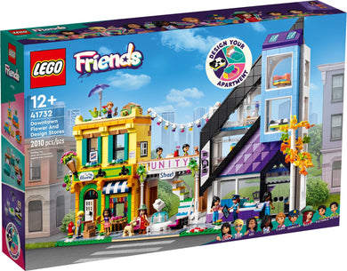LEGO® Friends 41732 Downtown Flower and Design Stores (2010 pieces)