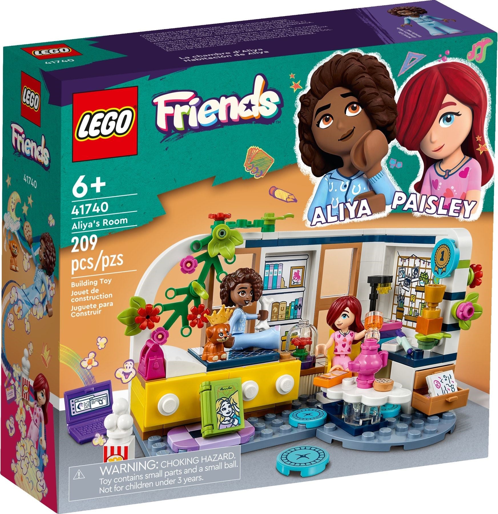 LEGO® Friends 41740 Aliya's Room (204 pieces) – AESOP'S FABLE
