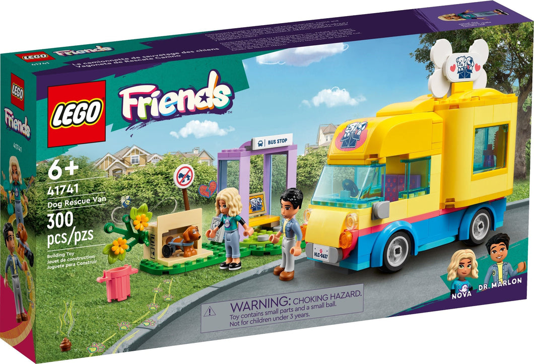 LEGO® Friends 41741 Dog Rescue Van (300 pieces)