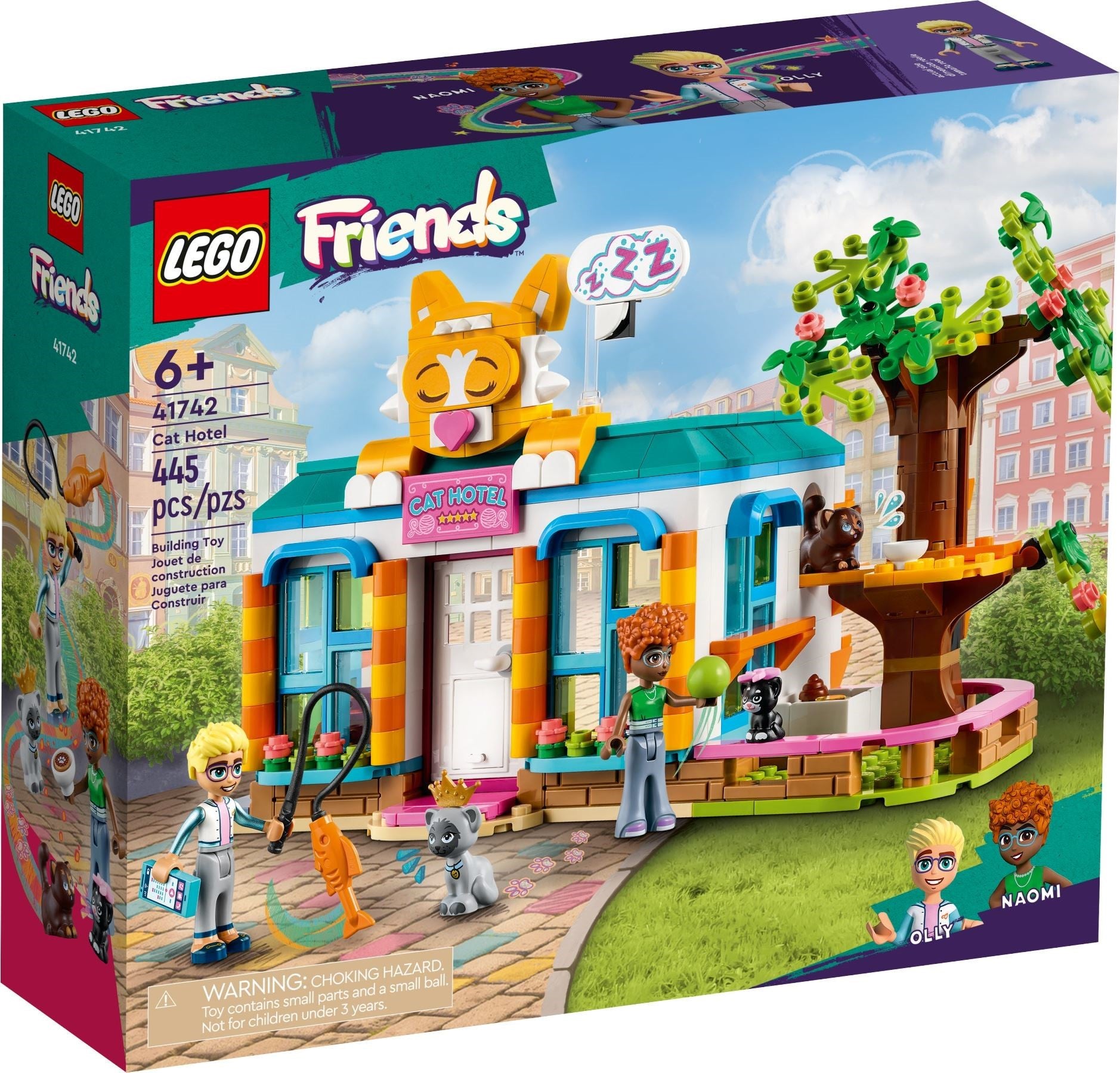 LEGO® Friends 41742 Cat Hotel (445 pieces) – AESOP'S FABLE