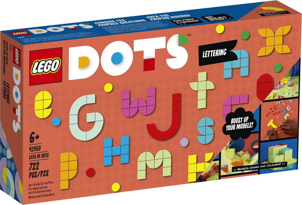 LEGO® DOTS 41950 Lots of DOTS - Lettering (722 pieces)