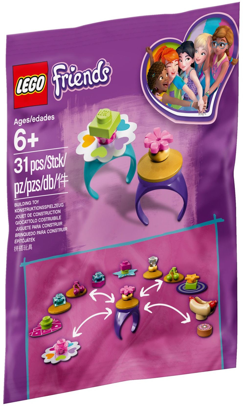 LEGO® Friendship 5005237 Rings Polybag (31 pieces)