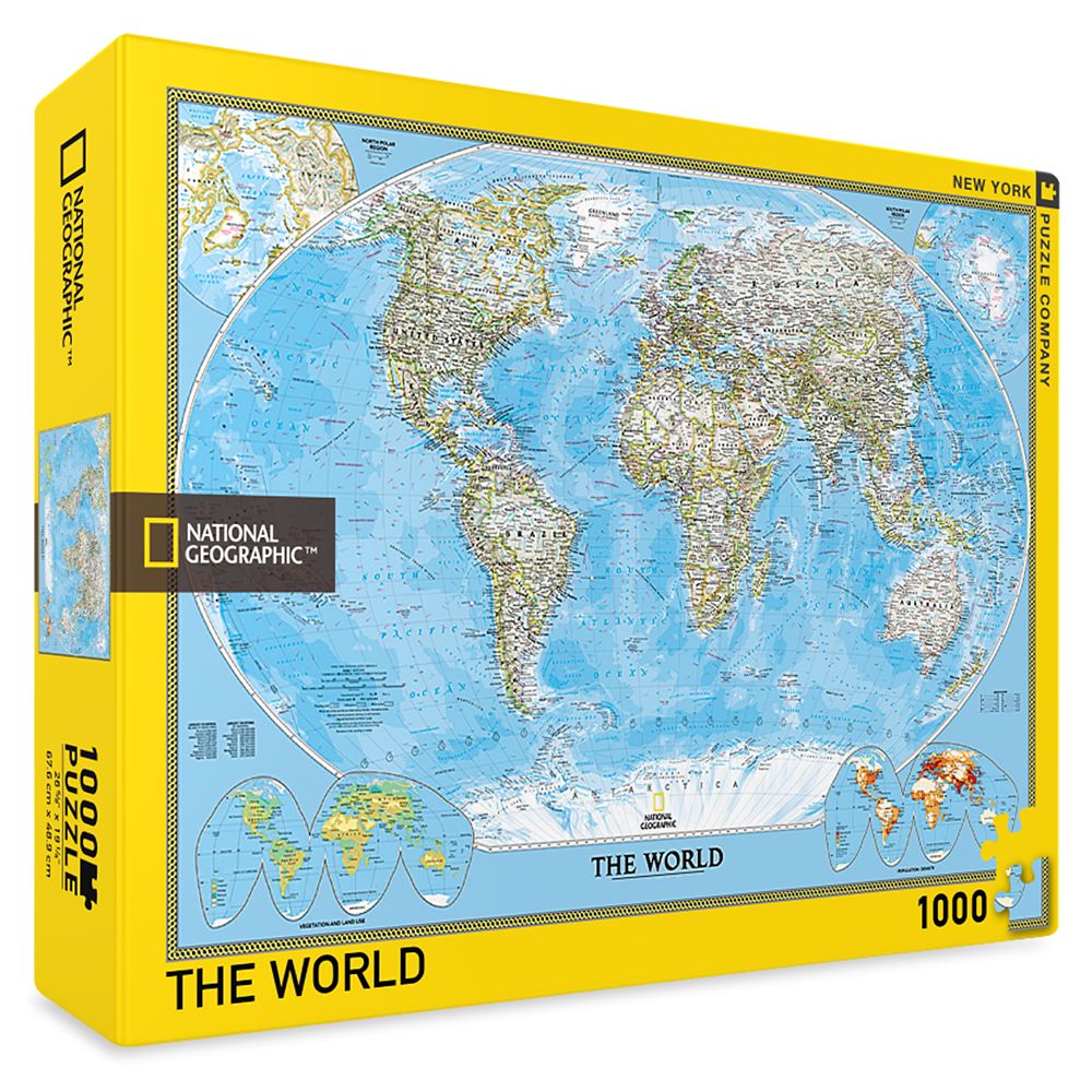The World Puzzle (1000 pieces) – AESOP'S FABLE