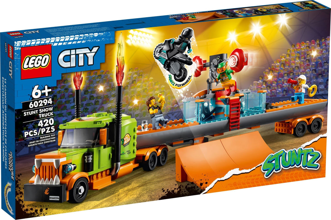 LEGO® CITY 60294 Stunt Show Truck (420 pieces)