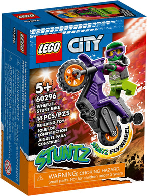 LEGO® CITY 60296 Wheelie Stunt Bike (14 pieces)