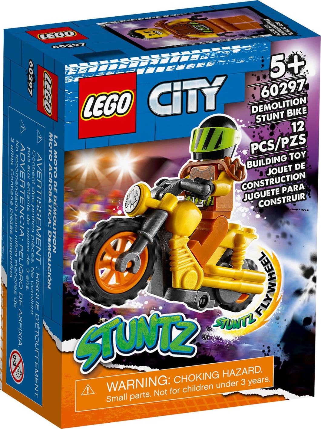 LEGO® CITY 60297 Demolition Stunt Bike (12 pieces)