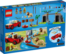 Load image into Gallery viewer, LEGO® CITY 60301 Wildlife Rescue Off-Roader (157 pieces)