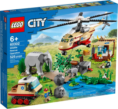 LEGO® CITY 60302 Wildlife Rescue Operation (525 pieces)