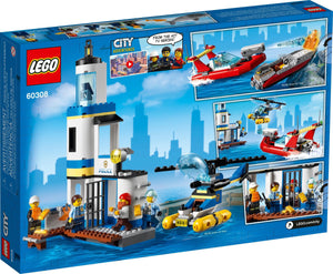 LEGO® CITY 60308 Seaside Police and Fire Mission (297 pieces)