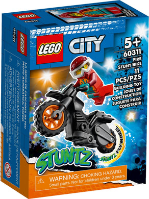 LEGO® CITY 60311 Fire Stunt Bike (11 pieces)