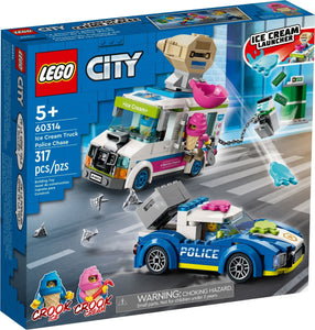 LEGO® CITY 60314 Ice Cream Truck Police Chase (317 pieces)