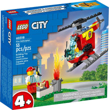Load image into Gallery viewer, LEGO® CITY 60318 Fire Helicopter (53 pieces)