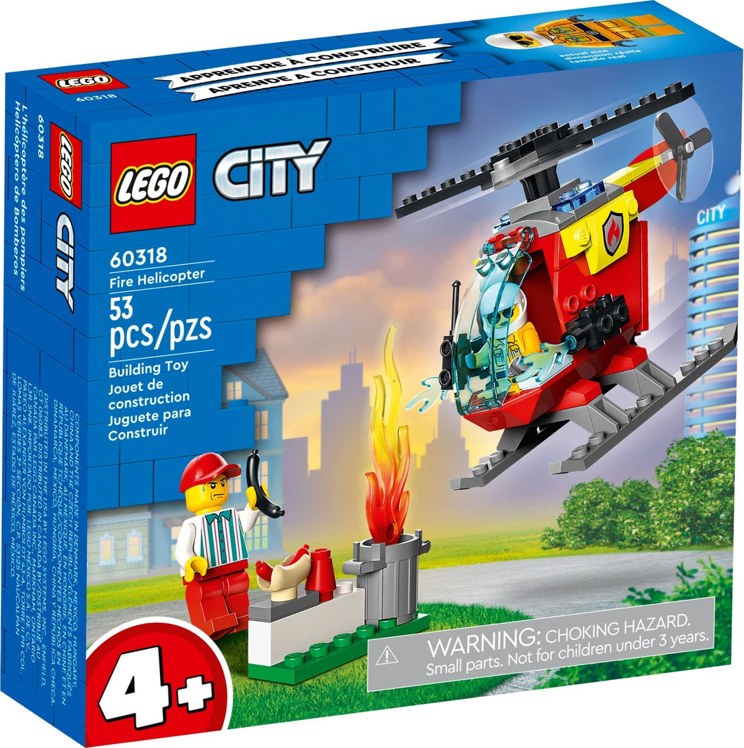 LEGO® CITY 60318 Fire Helicopter (53 pieces)