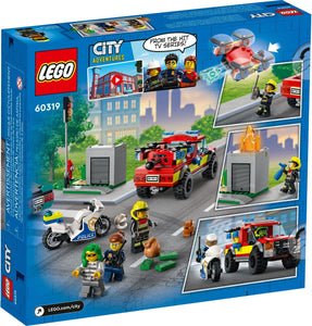 LEGO® CITY 60319 Fire Rescue & Police Chase (295 pieces)
