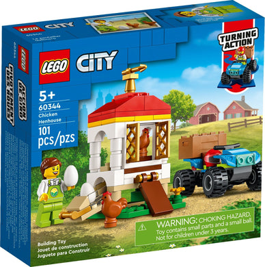 LEGO® CITY 60344 Chicken Henhouse (101 pieces)